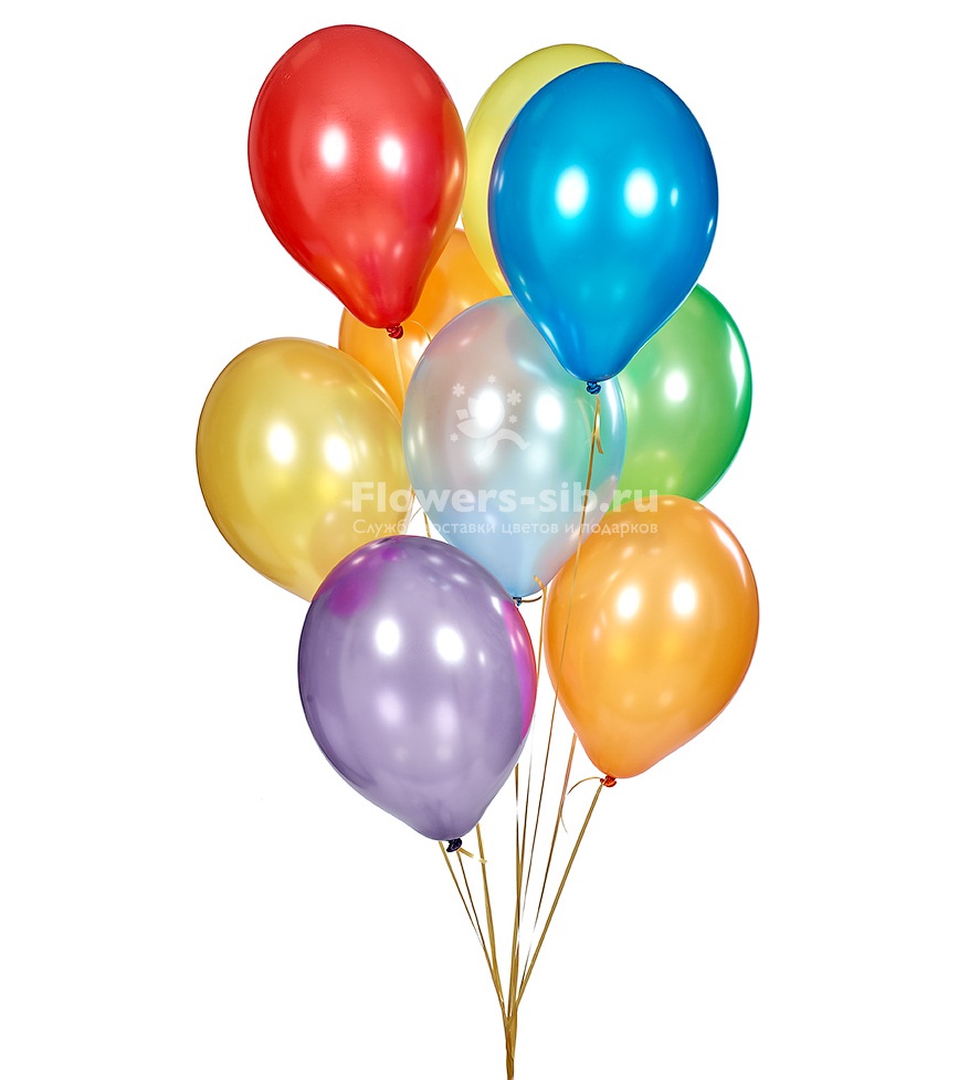9 balloons